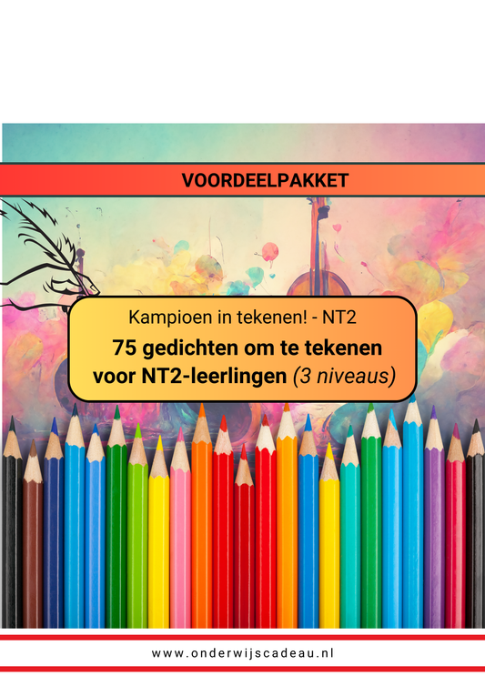Teken het gedicht (NT2)