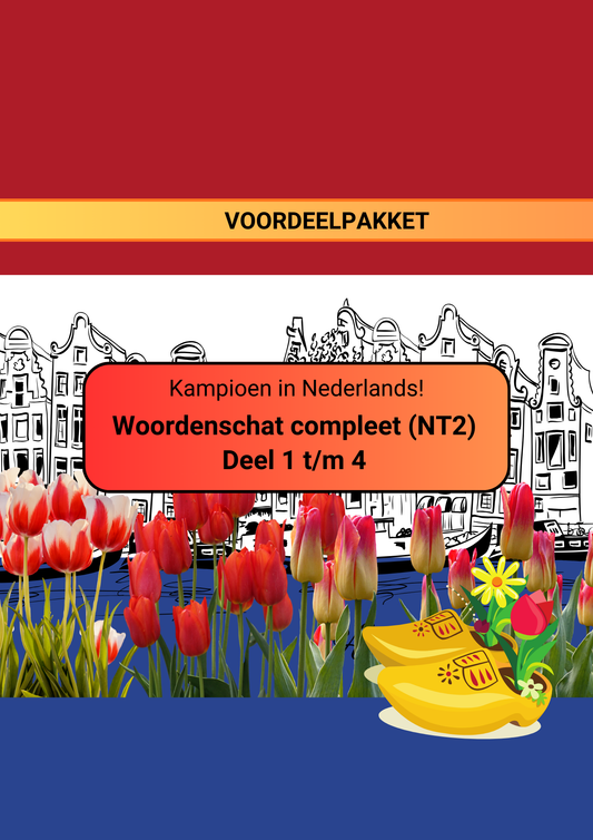 Woordenschat (NT2) - Deel 1 t/m 4