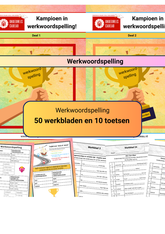 Werkwoordspelling - Deel 1 en 2