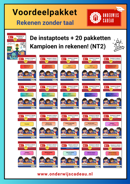 Kampioen in rekenen! (NT2) compleet