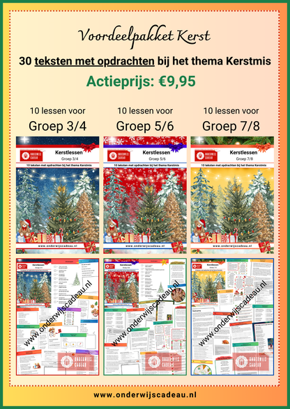 Kerstteksten (groep 3 t/m 8)