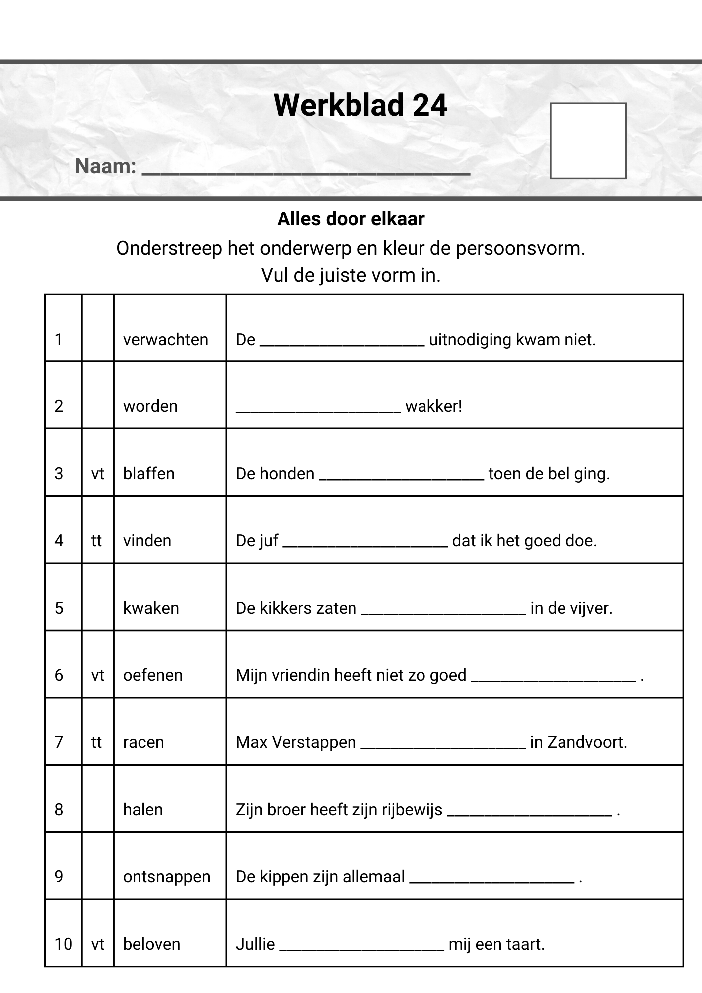 Combinatiepakket: Kampioen in werkwoordspelling! - Deel 1 en 2