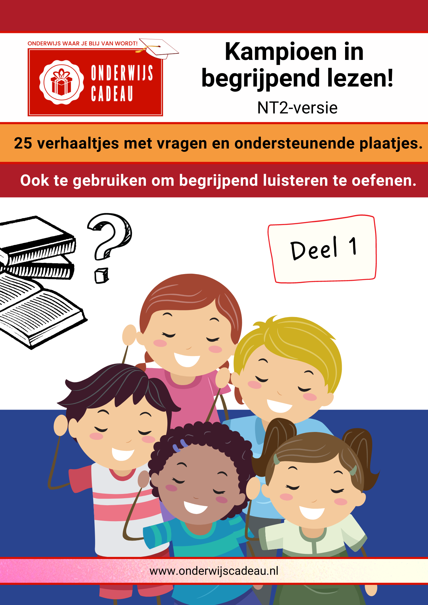 Kampioen in begrijpend lezen! - NT2-versie - Deel 1